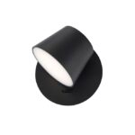 Aplica Nova Luce Amadeo, negru mat, cod 8223602