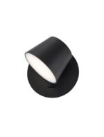 Aplica Nova Luce Amadeo, negru mat, cod 8223602