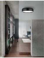 Plafoniera Nova Luce Perleto, megru mat/acril alb, 2x12 W, cod 826809 - imagine 6