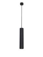 Pendul Nova Luce Gia, negru satinat, 1x10 W, cod 834870