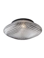Plafoniera de baie Nova Luce Sens, sticla fume, 1x12 W, cod 838124