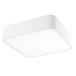 Plafoniera Nova Luce Ragu, alb mat/acril alb, 4x12 W, cod 866601
