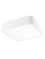 Plafoniera Nova Luce Ragu, alb mat/acril alb, 4x12 W, cod 866601