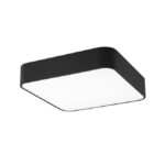 Plafoniera Nova Luce Ragu, negru mat/acril alb, 4x12 W, cod 866602