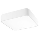 Plafoniera Nova Luce Ragu, alb mat/acril alb, 4x12 W, cod 866605
