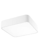 Plafoniera Nova Luce Ragu, alb mat/acril alb, 4x12 W, cod 866605