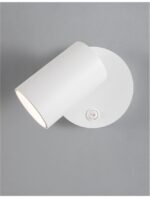 Aplica Nova Luce Net, alb satinat, 1x10 W, cod 9011921 - imagine 5