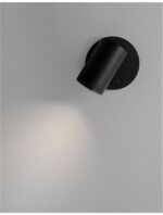 Aplica Nova Luce Net, negru satinat, 1x10 W, cod 9011922 - imagine 11