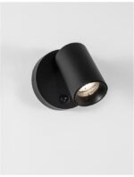 Aplica Nova Luce Net, negru satinat, 1x10 W, cod 9011922 - imagine 8