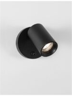 Aplica Nova Luce Net, negru satinat, 1x10 W, cod 9011922 - imagine 7