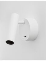 Aplica Nova Luce Clip , alb satinat, 3 W, cod 9030201 - imagine 6