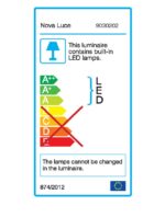 Aplica Nova Luce Clip , negru satinat, 3 W, cod 9030202 - imagine 4