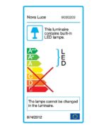 Aplica Nova Luce Clip , alama satinata, 3 W, cod 9030203 - imagine 5