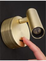 Aplica Nova Luce Clip , alama satinata, 3 W, cod 9030203 - imagine 8