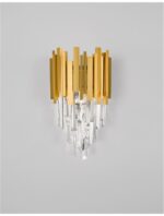 Aplica Nova Luce Grane, auriu satinat, 10 W, cod 9050100 - imagine 6