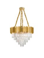 Lustra Nova Luce Grane, auriu satinat, 60 W, cod 9050110