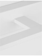 Lampa de baie Nova Luce Mondrian, aluminiu/acril alb, 12 W, cod 9053121 - imagine 4