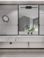 Lampa de baie Nova Luce Mondrian, aluminiu/acril alb, 12 W, cod 9053122 - imagine 11