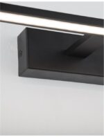 Lampa de baie Nova Luce Mondrian, aluminiu/acril alb, 12 W, cod 9053122 - imagine 5