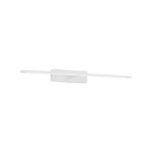 Lampa de baie Nova Luce Mondrian, aluminiu/acril alb, 20 W, cod 9053201