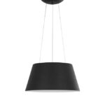 Suspensie Nova Luce Volcano, negru/alb, 33 W, cod 9077881