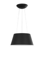 Suspensie Nova Luce Volcano, negru/alb, 33 W, cod 9077881