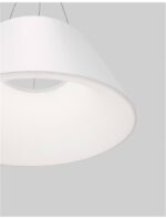 Suspensie Nova Luce Volcano, alb, 33 W, cod 9077882 - imagine 11