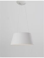 Suspensie Nova Luce Volcano, alb, 33 W, cod 9077882 - imagine 10