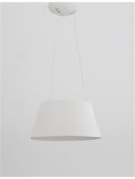 Suspensie Nova Luce Volcano, alb, 33 W, cod 9077882 - imagine 9