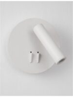 Aplica Nova Luce Penor, alb satinat, cod 9081221 - imagine 7