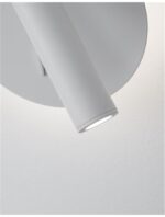 Aplica Nova Luce Penor, alb satinat, cod 9081221 - imagine 5