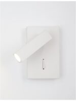 Aplica Nova Luce Dona, alb mat, cod 9081351