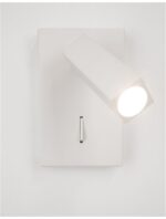 Aplica Nova Luce Dona, alb mat, cod 9081351 - imagine 6