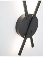Aplica Nova Luce Reslin, LED 18W, negru satinat, cod 9100202 - imagine 8