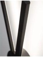 Aplica Nova Luce Reslin, LED 18W, negru satinat, cod 9100202 - imagine 6