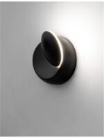 Aplica Nova Luce Odin, LED 5W, negru satinat, cod 910162 - imagine 7