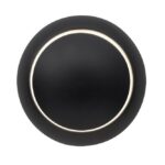 Aplica Nova Luce Odin, LED 5W, negru satinat, cod 910162