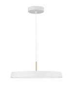 Pendul Nova Luce Vetro, alb mat, 41 W, cod 910621