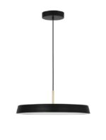 Pendul Nova Luce Vetro, negru mat, 41 W, cod 910622