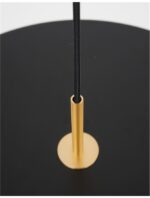 Pendul Nova Luce Vetro, negru mat, 41 W, cod 910622 - imagine 7