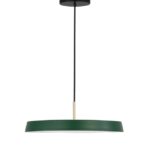 Pendul Nova Luce Vetro, verde mat, 41 W, cod 910623