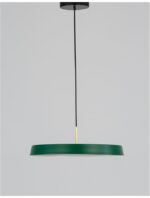 Pendul Nova Luce Vetro, verde mat, 41 W, cod 910623 - imagine 7