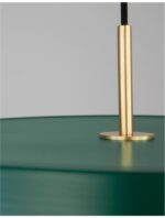 Pendul Nova Luce Vetro, verde mat, 41 W, cod 910623 - imagine 6