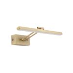 Aplica Nova Luce Marnell, LED 12W, alama antica, cod 9117301