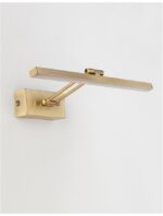 Aplica Nova Luce Marnell, LED 12W, alama antica, cod 9117301 - imagine 9