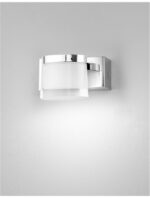 Aplica Nova Luce Sabia, aluminiu cromat/acril, 5 W, cod 9122311 - imagine 6