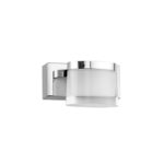 Aplica Nova Luce Sabia, aluminiu cromat/acril, 5 W, cod 9122311