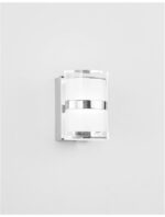 Aplica Nova Luce Sabia, aluminiu cromat/acril, 10 W, cod 9122321 - imagine 6