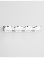 Aplica Nova Luce Sabia, aluminiu cromat/acril, 20 W, cod 9122341 - imagine 7