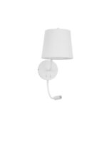 Aplica Nova Luce Sage, alb mat, 12+3 W, cod 9129329